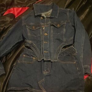 COPY - Fashion Nova Blue Jean Jacket with Tailored Fit